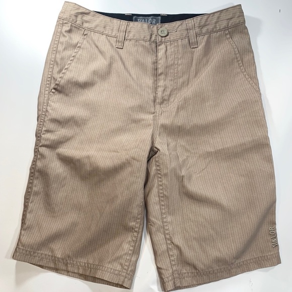 Valor Collective | Boys Shorts Size 26 Tan - Picture 3 of 6